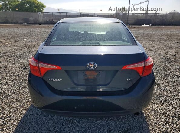 2T1BURHE5KC152933 2019 TOYOTA COROLLA Blue Widok z tyłu