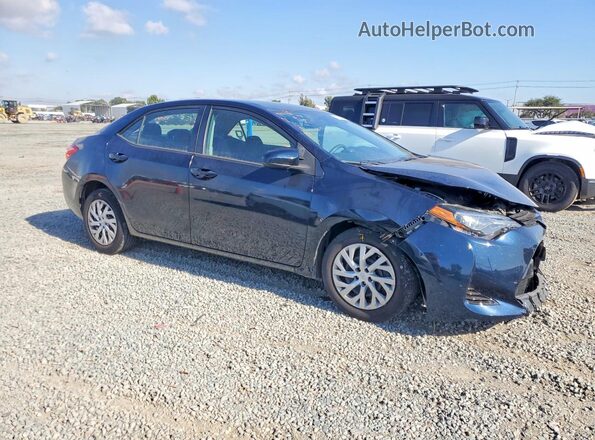 2T1BURHE5KC152933 2019 TOYOTA COROLLA Blue Przód prawy