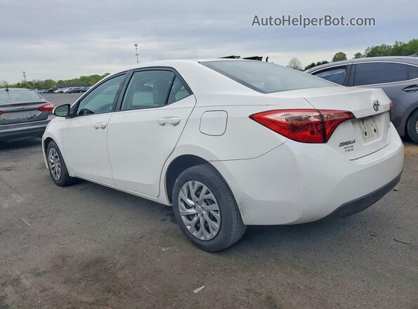2T1BURHE5KC204643 2019 TOYOTA COROLLA Белый Задняя левая четверть