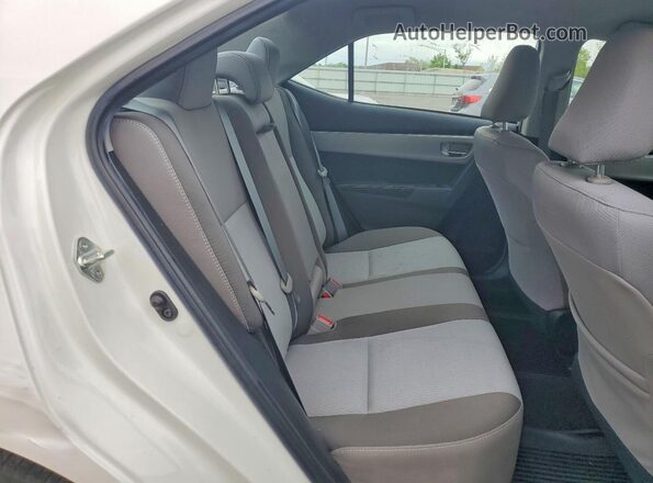2T1BURHE5KC204643 2019 TOYOTA COROLLA Белый Вид задних сидений
