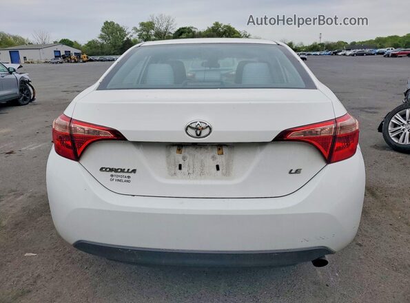 2T1BURHE5KC204643 2019 TOYOTA COROLLA Белый Вид сзади