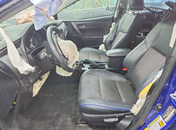 2T1BURHE5KC210877 2019 TOYOTA COROLLA Blue Vista interior delantera