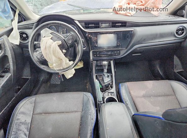 2T1BURHE5KC210877 2019 TOYOTA COROLLA Blue Vista del salpicadero