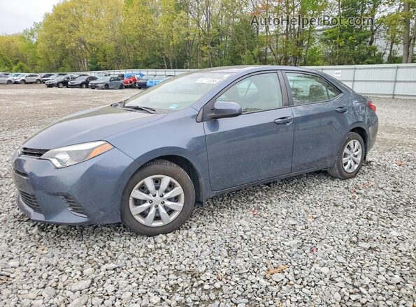 2T1BURHE6GC537456 2016 TOYOTA COROLLA Gray Vista tres cuartos delantera izquierda