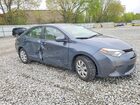 2016 Toyota Corolla Le Gray vin: 2T1BURHE6GC537456