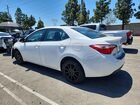 2016 Toyota Corolla S Special Edition White vin: 2T1BURHE6GC555228