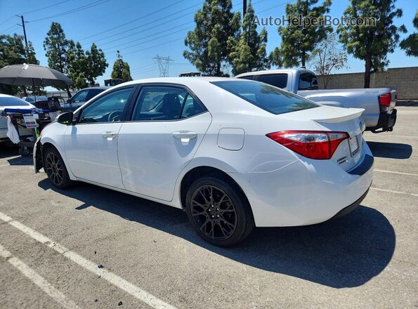 2T1BURHE6GC555228 2016 TOYOTA COROLLA White Tył lewy