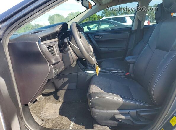 2T1BURHE6GC561191 2016 TOYOTA COROLLA Charcoal Widok wnętrza z przodu