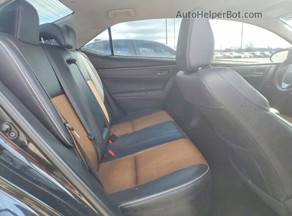 2T1BURHE6GC587600 2016 TOYOTA COROLLA Black Vista de los asientos traseros