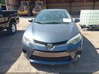 2016 Toyota Corolla Le Light Blue vin: 2T1BURHE6GC603455