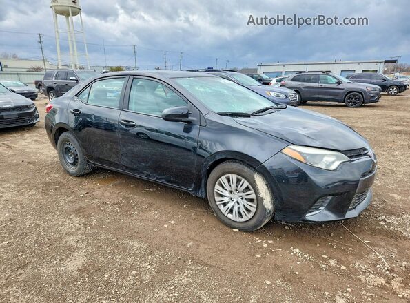 2T1BURHE6GC616920 2016 TOYOTA COROLLA Black წინა მარჯვენა