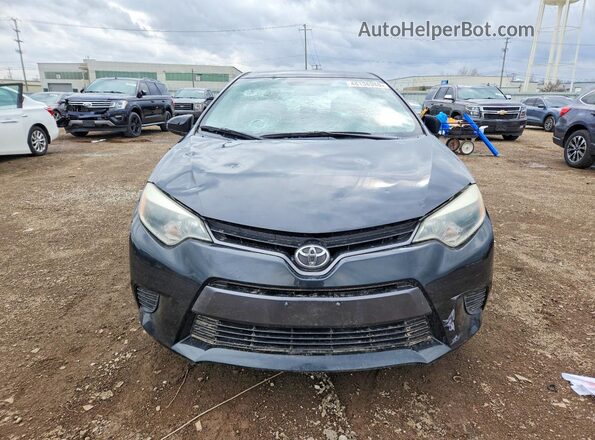 2T1BURHE6GC616920 2016 TOYOTA COROLLA Black წინა ხედი