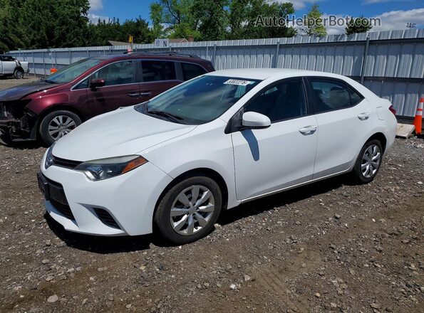 2T1BURHE6GC618652 2016 TOYOTA COROLLA White Przód lewy