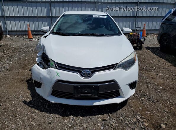 2T1BURHE6GC618652 2016 TOYOTA COROLLA White Widok z przodu