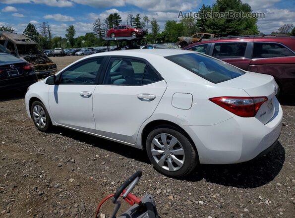 2T1BURHE6GC618652 2016 TOYOTA COROLLA White Tył lewy