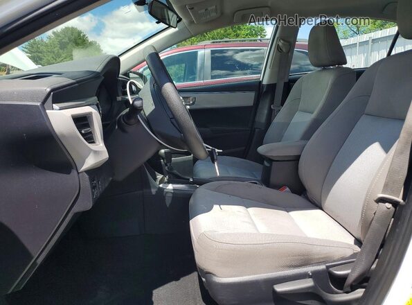 2T1BURHE6GC618652 2016 TOYOTA COROLLA White Widok wnętrza z przodu