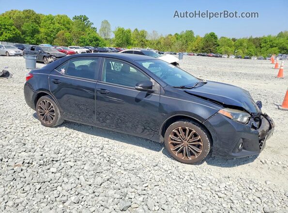 2T1BURHE6GC650159 2016 TOYOTA LL Черный Передняя правая четверть