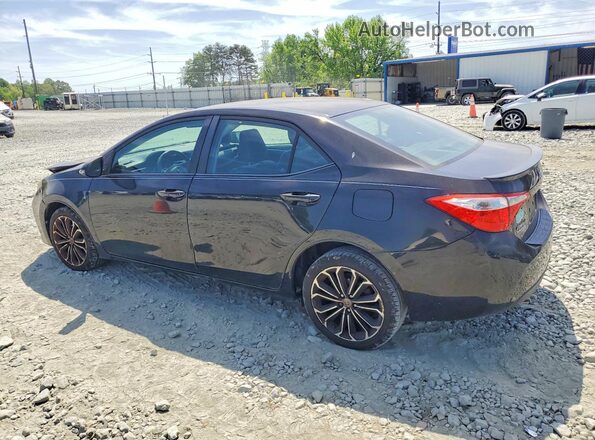 2T1BURHE6GC650159 2016 TOYOTA LL Черный Задняя левая четверть