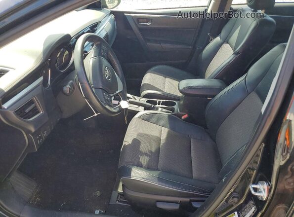 2T1BURHE6GC650159 2016 TOYOTA LL Черный Вид салона спереди