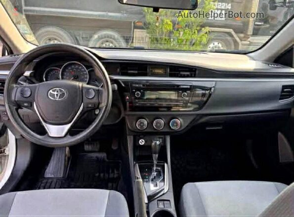 2T1BURHE6GC653756 2016 TOYOTA COROLLA Blue Вид задньої частини салону