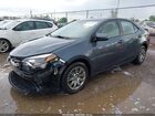 2016 Toyota Corolla Le Gray vin: 2T1BURHE6GC662652