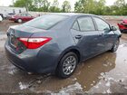 2016 Toyota Corolla Le Gray vin: 2T1BURHE6GC662652