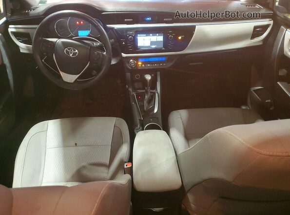 2T1BURHE6GC703653 2016 TOYOTA COROLLA Red Vista del salpicadero