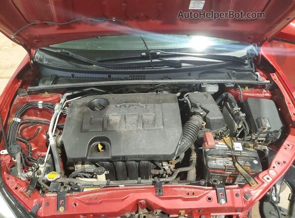 2T1BURHE6GC703653 2016 TOYOTA COROLLA Red Vista interior trasera