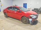 2016 Toyota Corolla L Red vin: 2T1BURHE6GC703653