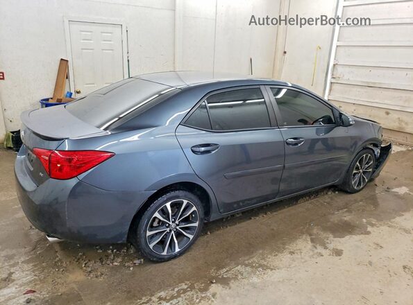 2T1BURHE6HC788950 2017 TOYOTA COROLLA Серый Задняя правая четверть