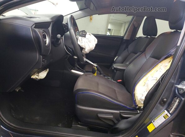 2T1BURHE6HC788950 2017 TOYOTA COROLLA Серый Вид салона спереди