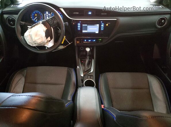 2T1BURHE6HC788950 2017 TOYOTA COROLLA Серый Вид панели приборов