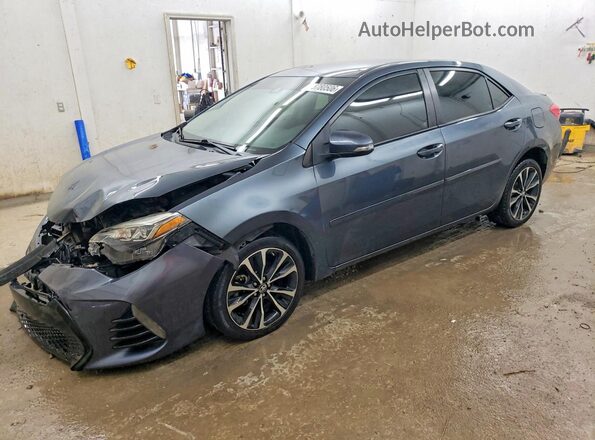 2T1BURHE6HC788950 2017 TOYOTA COROLLA Серый Передняя левая четверть