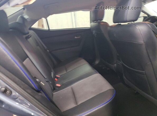 2T1BURHE6HC788950 2017 TOYOTA COROLLA Серый Вид задних сидений