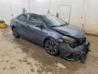 2017 Toyota Corolla Se Серый vin: 2T1BURHE6HC788950