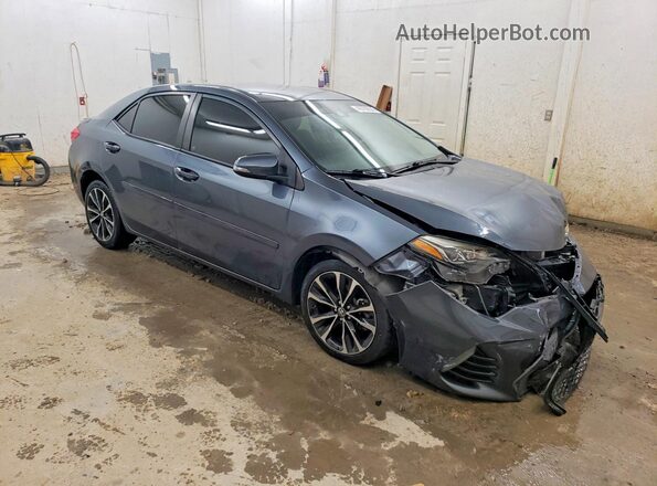2T1BURHE6HC788950 2017 TOYOTA COROLLA Серый Передняя правая четверть