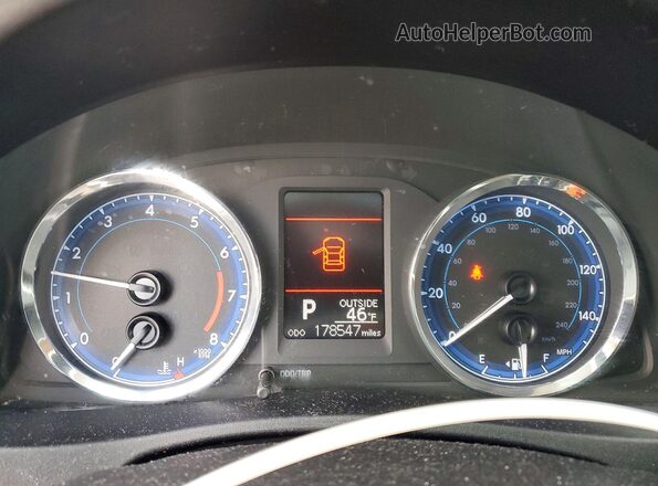 2T1BURHE6HC828105 2017 TOYOTA COROLLA Серый Вид щитка приборов