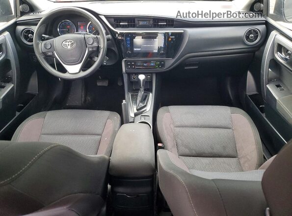 2T1BURHE6HC828105 2017 TOYOTA COROLLA Серый Вид панели приборов