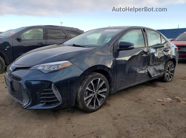 2T1BURHE6HC830761 2017 TOYOTA COROLLA Угольный Передняя левая четверть