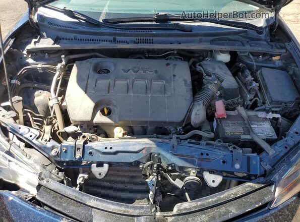 2T1BURHE6HC868541 2017 TOYOTA COROLLA Синий Вид задней части салона