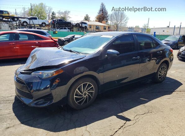 2T1BURHE6HC868541 2017 TOYOTA COROLLA Синий Передняя левая четверть
