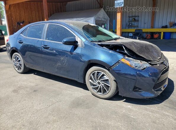 2T1BURHE6HC868541 2017 TOYOTA COROLLA Синий Передняя правая четверть