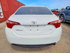 2017 Toyota Corolla Le 4dr Белый vin: 2T1BURHE6HC884724