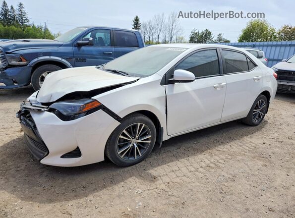 2T1BURHE6HC884724 2017 TOYOTA COROLLA Белый Передняя левая четверть
