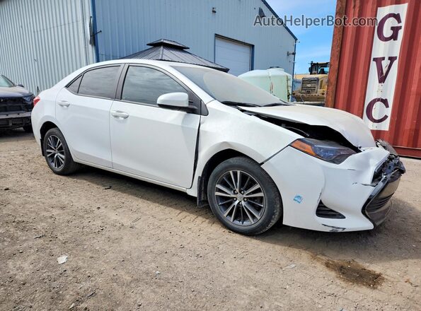 2T1BURHE6HC884724 2017 TOYOTA COROLLA Белый Передняя правая четверть