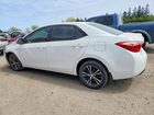 2017 Toyota Corolla Le 4dr Белый vin: 2T1BURHE6HC884724