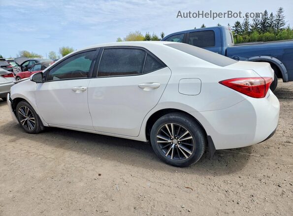 2T1BURHE6HC884724 2017 TOYOTA COROLLA Белый Задняя левая четверть