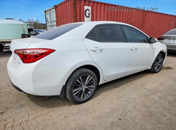 2T1BURHE6HC884724 2017 TOYOTA COROLLA Белый Задняя правая четверть