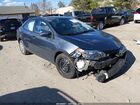 2017 Toyota Corolla Le Gray vin: 2T1BURHE6HC901313