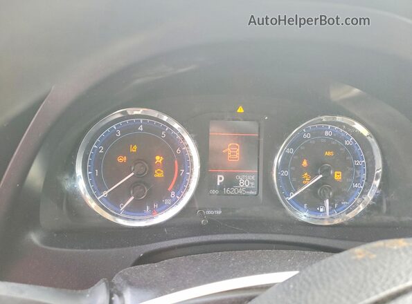 2T1BURHE6HC904924 2017 TOYOTA LL Gray Instrument cluster view